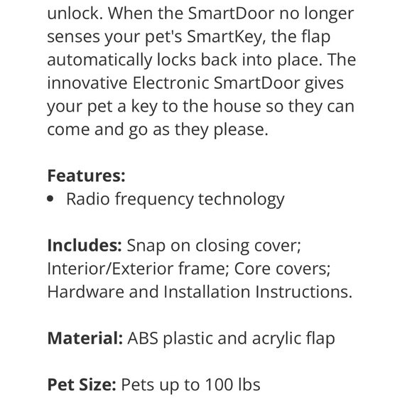 Pet Smart Electronic Dog Door - Picture 3 of 3